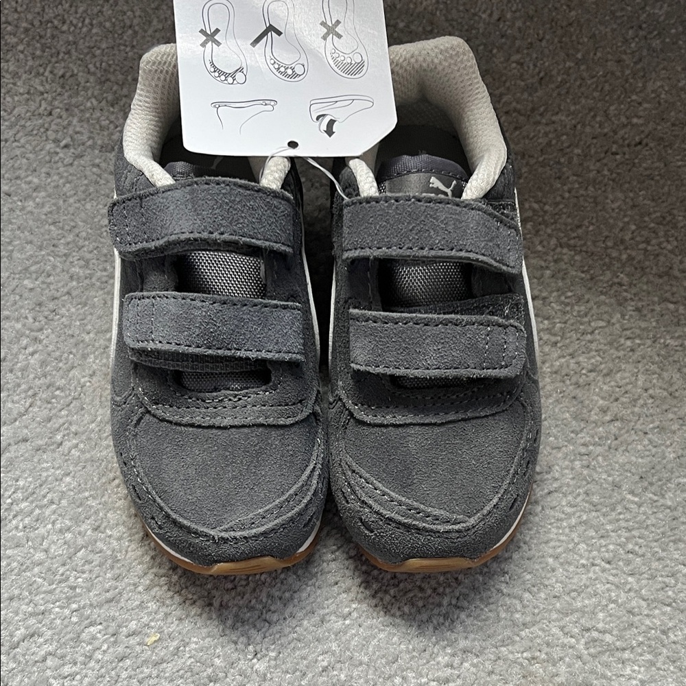Puma Kids Dark Gray Sneakers
